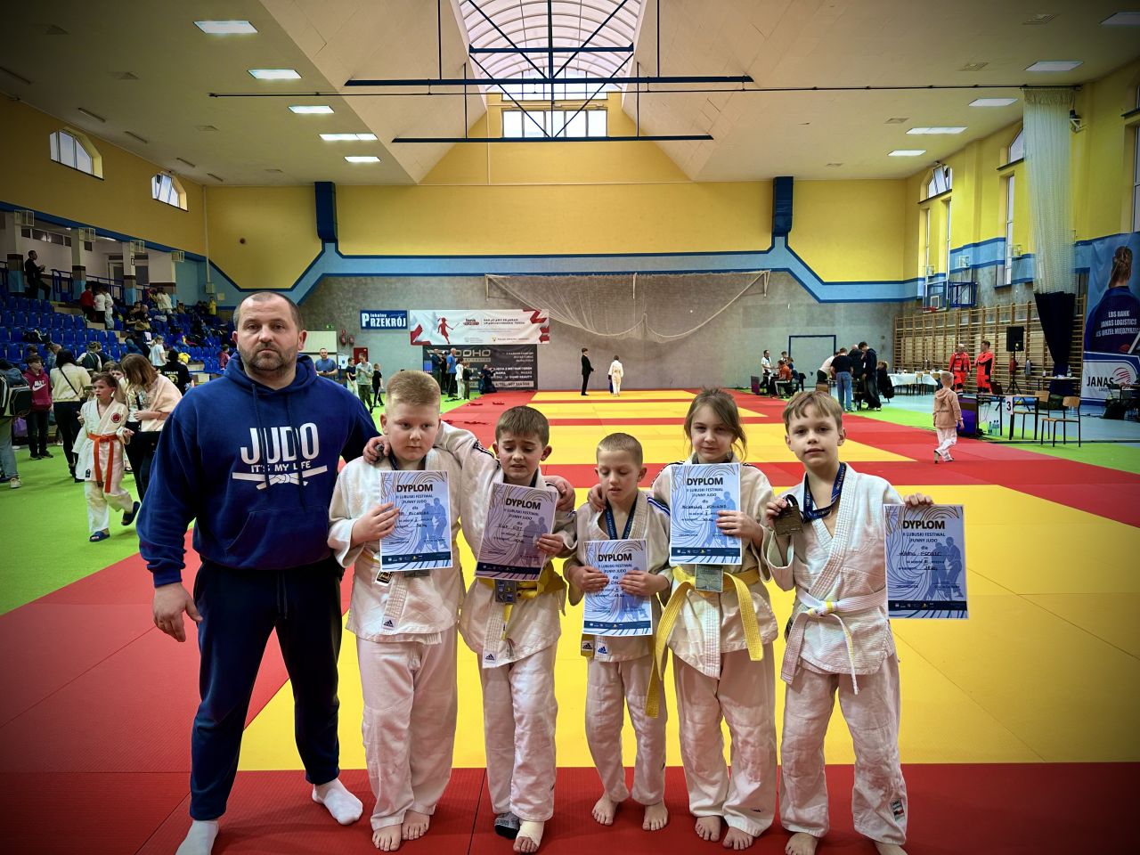 Dobry występ młodych judoków z Tuliszkowa na II Lubuskim Festiwalu Judo w Międzyrzeczu