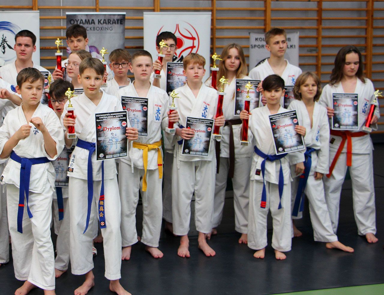 Otwarte Mistrzostwa Makroregionu Centralnego OYAMA PFK i PF Kyokushin Karate w Kumite