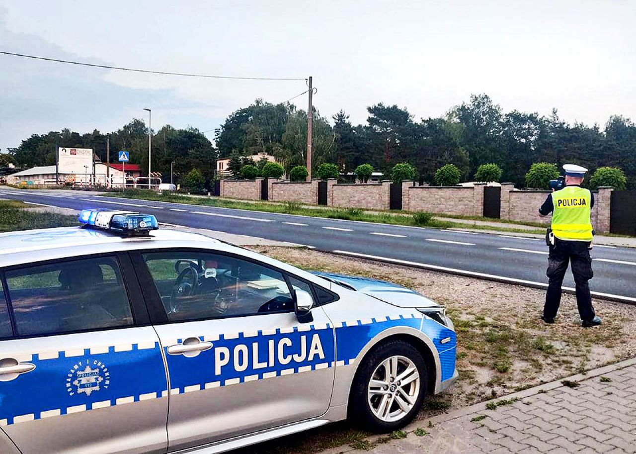 Policjanci podsumowali akcję Prędkość. Odnotowano 80 wykroczeń