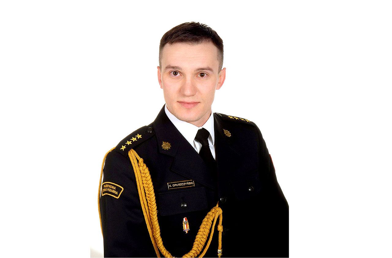 St. kpt. Krzysztof Gruszczyński nowym Komendantem PSP w Turku
