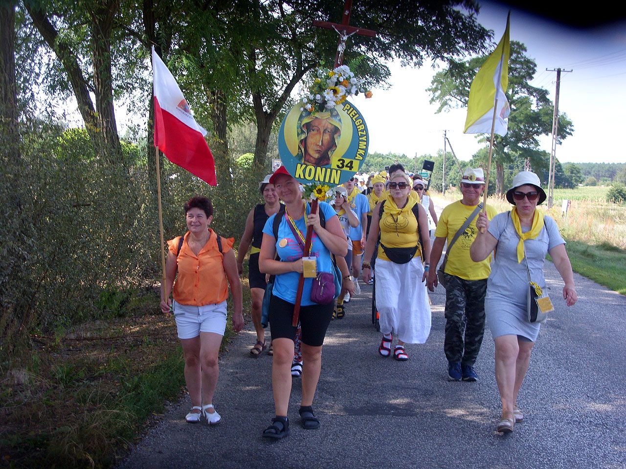 34. Piesza Pielgrzymka Konińska dotarła do Wyszyny