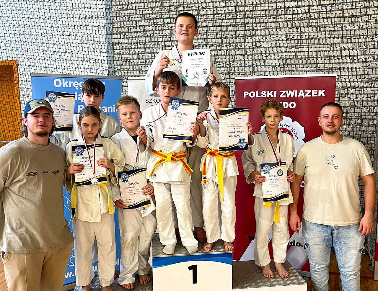 Sukces młodych judoków z UKS Judo Tuliszków na Jesiennym Turnieju w Poznaniu