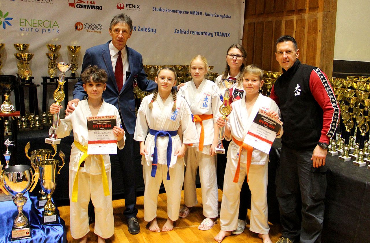 Sukcesy Oyama Karate Turek na Pucharze Polski OYAMA TOP w Tarnobrzegu