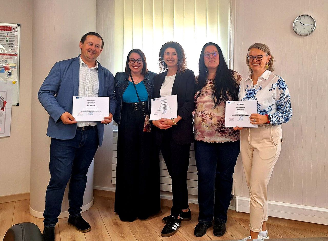 Wizyty, plany i współpraca. Koordynatorzy Erasmus+ z ZST Turek we Francji