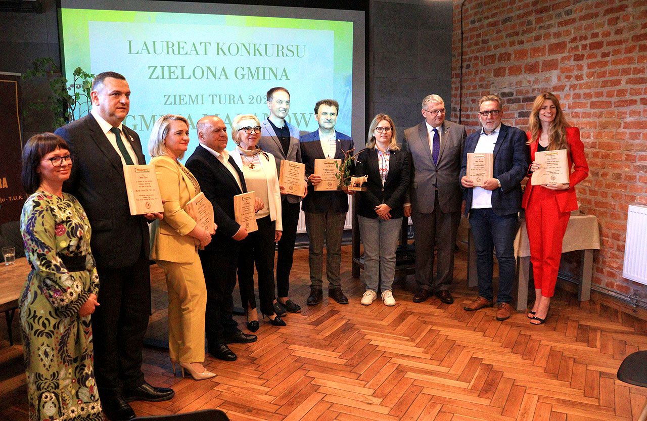 Zielona Gmina Ziemi Tura 2024. Malanów z tytułem za proekologiczne działania w konkursie LGD Tur